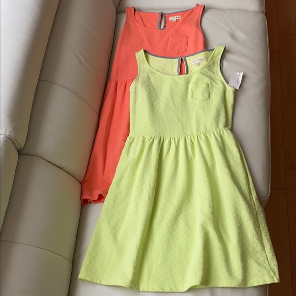 NEW Maison Jules Summer Dress, Limon, SMALL +bonus